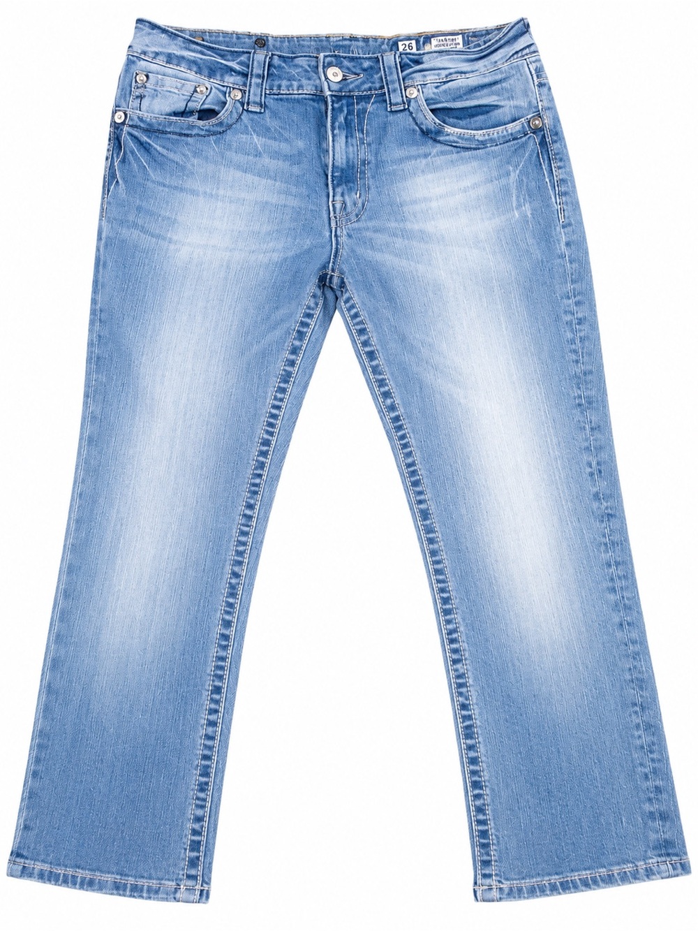 Miss Me denim boyfriend capris size 27